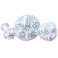 Fenta Food Grade PP Spring Snowflake Embossing Mold