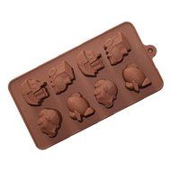 8 Silicone Vehicle Cake Mold Chocolate Mold N3