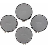 Cake Boss Novelty Bakeware 4-Piece Nonstick Mini Springform Pan Set, Gray N3