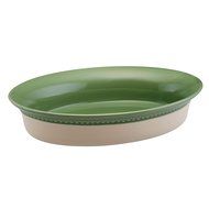 Signature Stoneware 3 Qt. Medium Au Gratin Color: Sage