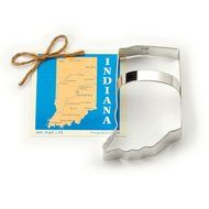 Indiana Cookie and Fondant Cutter - Ann Clark - 4.6 Inches - US Tin Plated Steel
