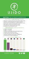 Ujido Gluten Free Vegan Matcha Green Tea Powder - 4 oz N5