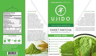 Ujido Gluten Free Vegan Matcha Green Tea Powder - 4 oz N8