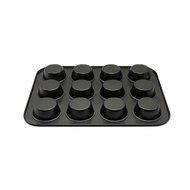 PYD 2PCS 12-Cup Non-Stick Baking Pan Tray Bakeware for Muffin Cakes Cupcakes Mold N4