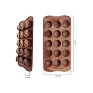 Circle Shape Chocolate Silicone Mold Baking Cake Decoration Mould