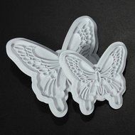 Cake &amp; Cookie Cutters 2Pcs Plastic Butterfly Cake Cookies Cutter Cale Decorating Tool N3