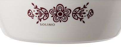 Solimo Regal Insulated Casseroles Set with Roti Basket, 3-Piece Cassrolle (Yellow) N13