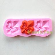 Mom&amp;pea 0597 Silicone Mould for Fondant Cake Sugar Paste Cake Decoration 3d Cake Toppers Mold 12.3*4.6*0.8cm 39g