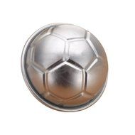 &quot;3D Football Shaped Aluminum Baking Mould Birthday Cake&quot; shopping