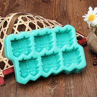 Double Happiness Soap Mould Silicone Cake Mold Fondant Chocolate Mold N4