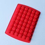 FinalZ D077 48-Cavity Alphabet Silicone Cake Baking Mold Cake Pan Muffin Cups Handmade Soap Moulds Biscuit Chocolate...