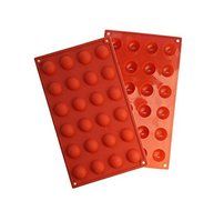 24 Holes Spherical Ice Tray Chocolates Mold Silicone Cake Mould Cake Baking Tools