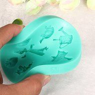 Silicone Halloween Pumpkin Scarecrow Grapes Cake Mold N5