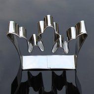 Cake &amp; Cookie Cutters 3PCS Crown Party Special Baking Cookie Cutter Set N3