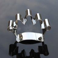 Cake &amp; Cookie Cutters 3PCS Crown Party Special Baking Cookie Cutter Set N4