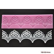 AnyanaSilicone Sugarcraft Lace Mold Flower Cake Decorating Tool Impression Mat Cupcake N2