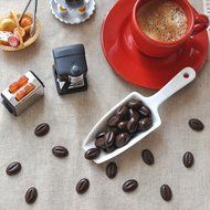 Zeroyoyo Mini Coffee Beans Silicone Cake Mould Baking Decoration Tools N3