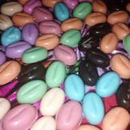 Zeroyoyo Mini Coffee Beans Silicone Cake Mould Baking Decoration Tools N5