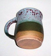 "ABC Products " - Hand Made Clay - Drinking Mug (Cup) - Glaze Finish - Medium Sized - Easy Grip Large Comfortable... N4