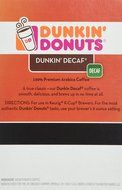 Dunkin Donuts Decaf Coffee K-Cups For Keurig K Cup Brewers (32 count) N4