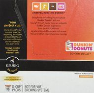 Dunkin Donuts Decaf Coffee K-Cups For Keurig K Cup Brewers (32 count) N5