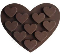 Dealglad Heart Shaped 3D Silicone Cake Fondant Chocolate Pudding Ice Cube Soap Decorating Baking Tray Mold N2