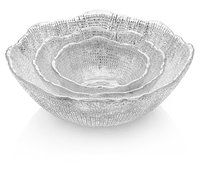 IVV Glassware Diamante Salad/Mixing Bowl, 7-7/8-Inch N3