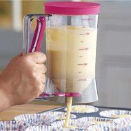Foremost Cake Batter Dispenser With Measuring Label Kitchen New Tool N3