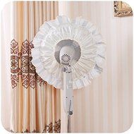 KOOTIPS 2-Pack 60 x 20 cm Blue Summer Washable Dustproof Fan Cloth Protection Dust Cover Net N2