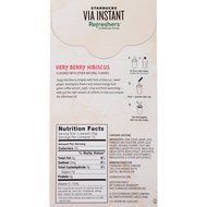 Starbucks VIA Instant Coffee, Very Berry Hibiscus Refresher, 36 Count N4