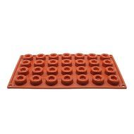Gracelife Nonstick Silicone Donut Pan Savarin Baking Bundt Cake Mold and Baking Pan (28-count)