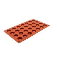 Gracelife Nonstick Silicone Donut Pan Savarin Baking Bundt Cake Mold and Baking Pan (28-count) N3