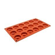 Gracelife Nonstick Silicone Donut Pan Savarin Baking Bundt Cake Mold and Baking Pan (28-count) N6