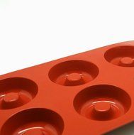 Gracelife Nonstick Silicone Donut Pan Savarin Baking Bundt Cake Mold and Baking Pan (28-count) N8