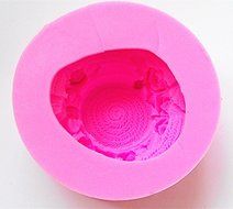 Design 340 Ladies&#039; Hat Shape Silicone Mold, 3D Fondant Mold,Soap Mold,Chocolate Mold,Cake Decoration Tool N3