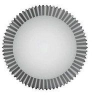 CakeSupplyShop Packaged CKI991 - 100 Bright and Vivid Silky Super Silver Cupcake Liners Standard Baking Cups