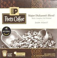 32 Count - Peet&#039;s Coffee Major Dickason Blend Single Cup Coffee for Keurig K-Cup Brewers N6