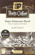 32 Count - Peet&#039;s Coffee Major Dickason Blend Single Cup Coffee for Keurig K-Cup Brewers N7