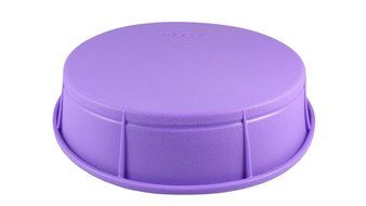 Bakerpan Premium Silicone Round Cake Pan, Round Mold, 10 Inches N2