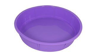 Bakerpan Premium Silicone Round Cake Pan, Round Mold, 10 Inches N3