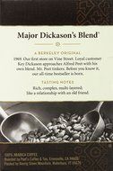 Peets Coffee &amp; Tea Single Cup Coffee Dark Roast, Major Dickason&#039;s Blend K-cup, 16 Count N6