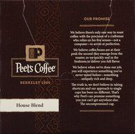 Peets Coffee &amp; Tea Single Cup Coffee Dark Roast, Major Dickason&#039;s Blend K-cup, 16 Count N8