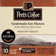 Peets Coffee &amp; Tea Single Cup Coffee Dark Roast, Major Dickason&#039;s Blend K-cup, 16 Count N17