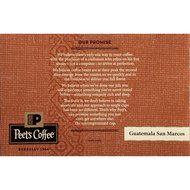 Peets Coffee &amp; Tea Single Cup Coffee Dark Roast, Major Dickason&#039;s Blend K-cup, 16 Count N18