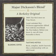 Peets Coffee &amp; Tea Single Cup Coffee Dark Roast, Major Dickason&#039;s Blend K-cup, 16 Count N31