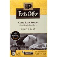 Peets Coffee &amp; Tea Single Cup Coffee Dark Roast, Major Dickason&#039;s Blend K-cup, 16 Count N34