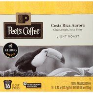Peets Coffee &amp; Tea Single Cup Coffee Dark Roast, Major Dickason&#039;s Blend K-cup, 16 Count N40