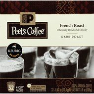 Peets Coffee &amp; Tea Single Cup Coffee Dark Roast, Major Dickason&#039;s Blend K-cup, 16 Count N48