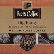 Peets Coffee &amp; Tea Single Cup Coffee Dark Roast, Major Dickason&#039;s Blend K-cup, 16 Count N50