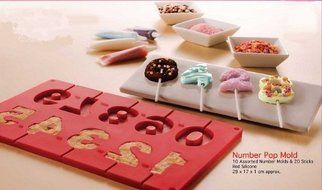 NY Cake Silicone Number Cake Pop mold